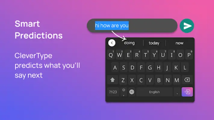 CleverType - AI GPT Keyboard android App screenshot 1