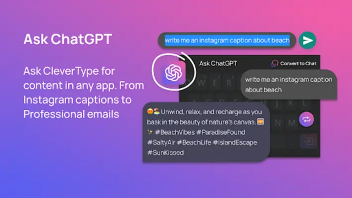 CleverType - AI GPT Keyboard android App screenshot 5